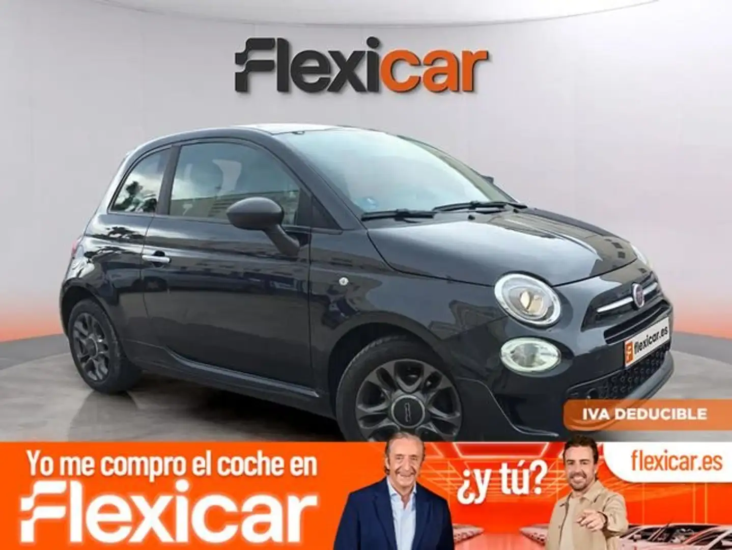 Fiat 500 Club 1.0 Hybrid 51KW (70 CV) Negro - 1