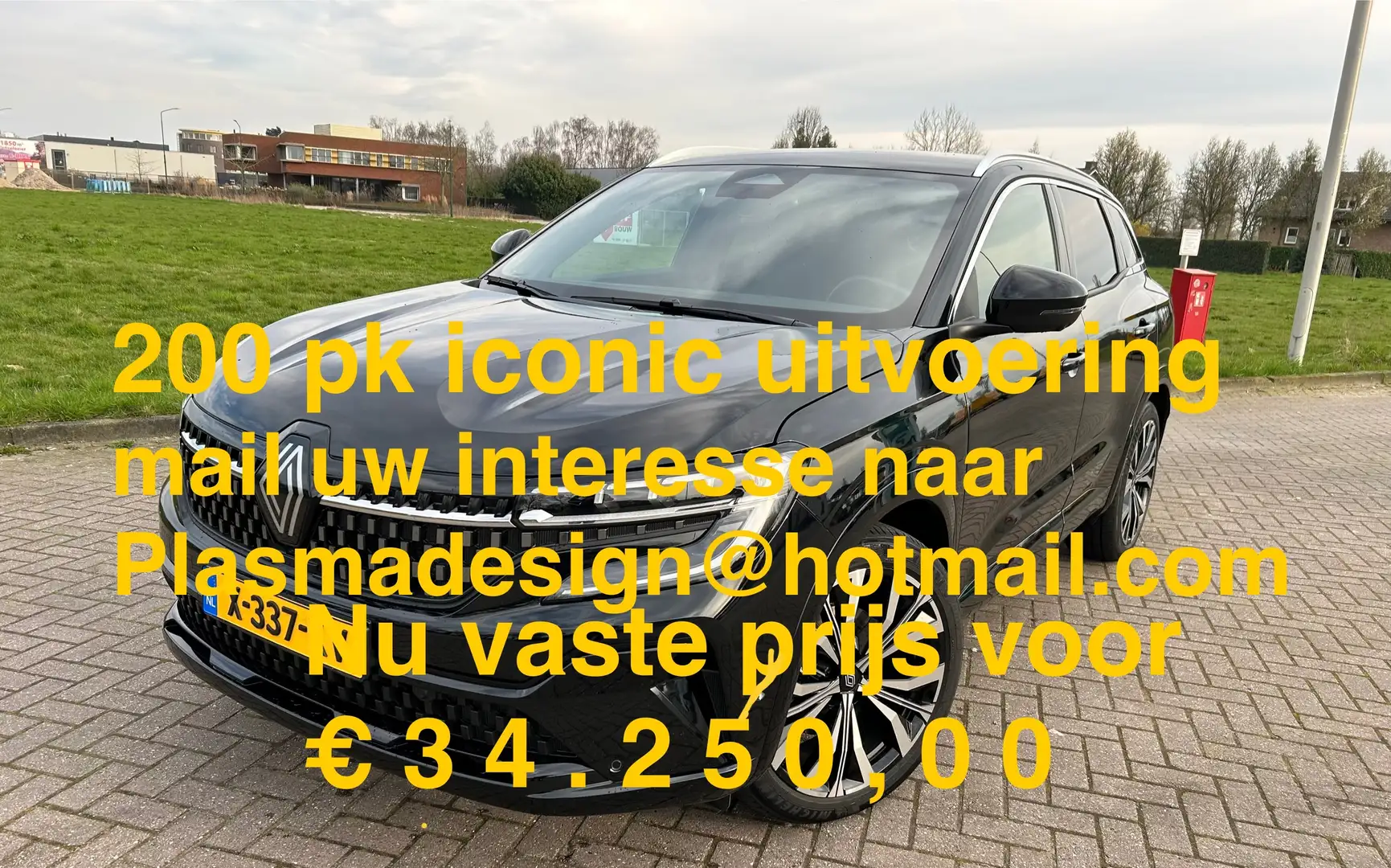 Renault Austral 1.2 E-Tech full hybrid 200 Iconic | Adaptieve crui Zwart - 1