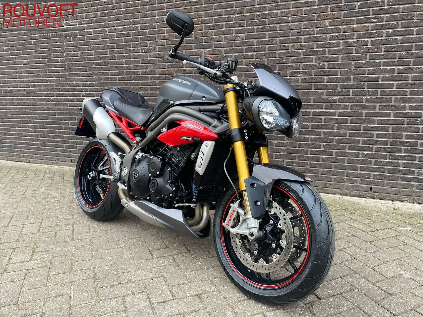 Triumph Speed Triple R Grijs - 1