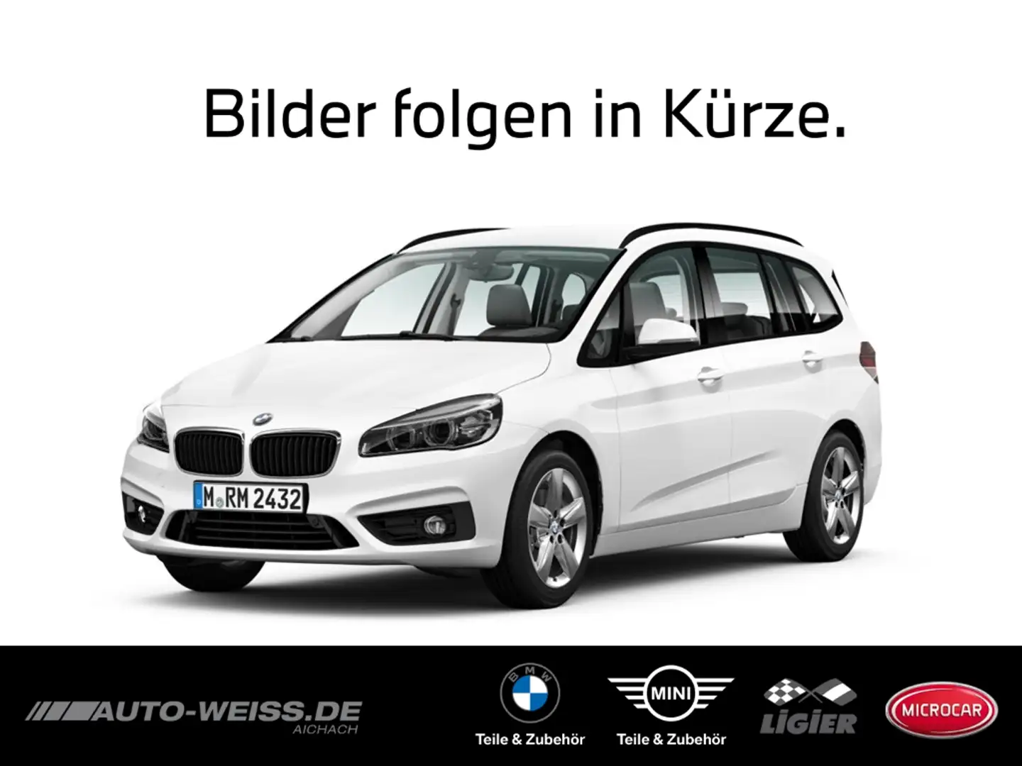 BMW 218 Gran Tourer dA 7-SITZE+NAVI+LED+SHZ+MFL+BT+USB Wit - 1