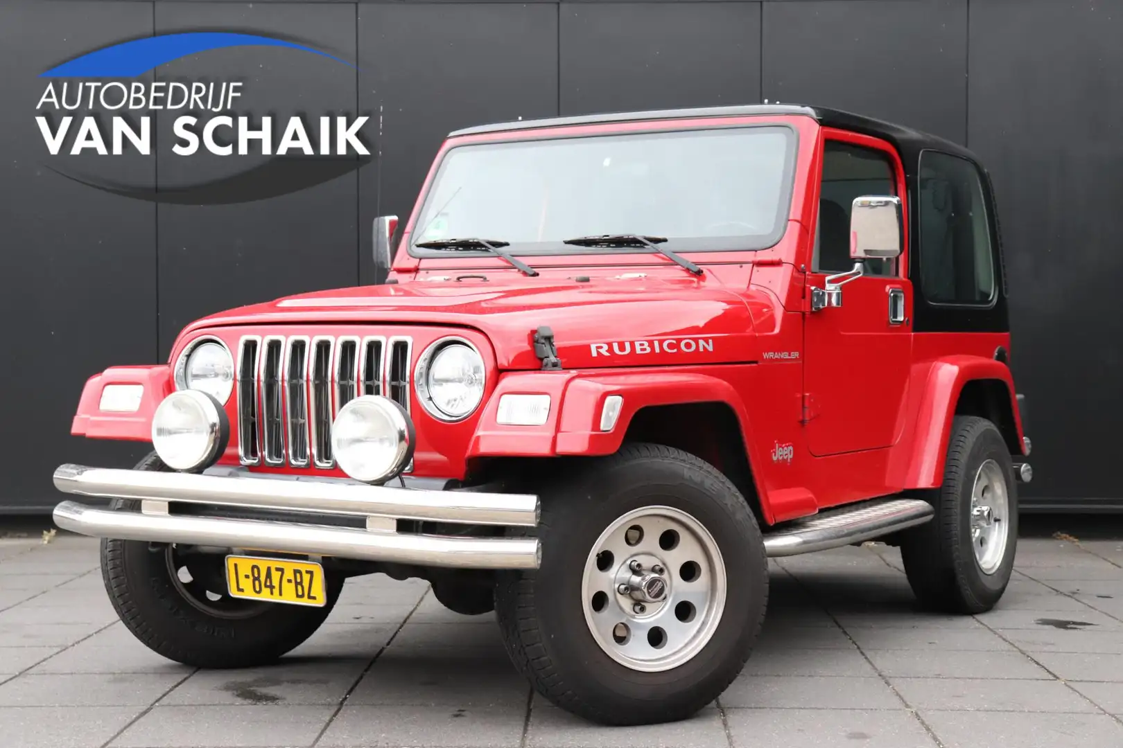 Jeep Wrangler 4.0 Prachtige Jeep in Topstaat !!! Rot - 1