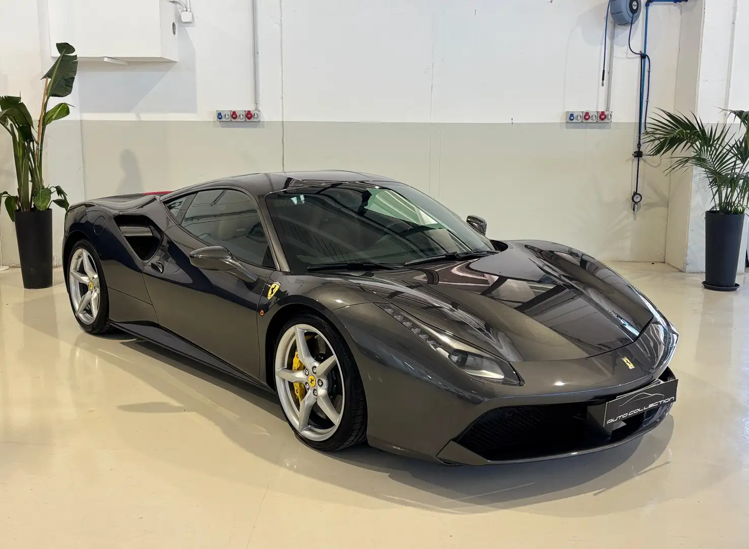 Ferrari 488 GTB  UNICO PROPRIETARIO-ITALIANA-LIFT Grigio - 2