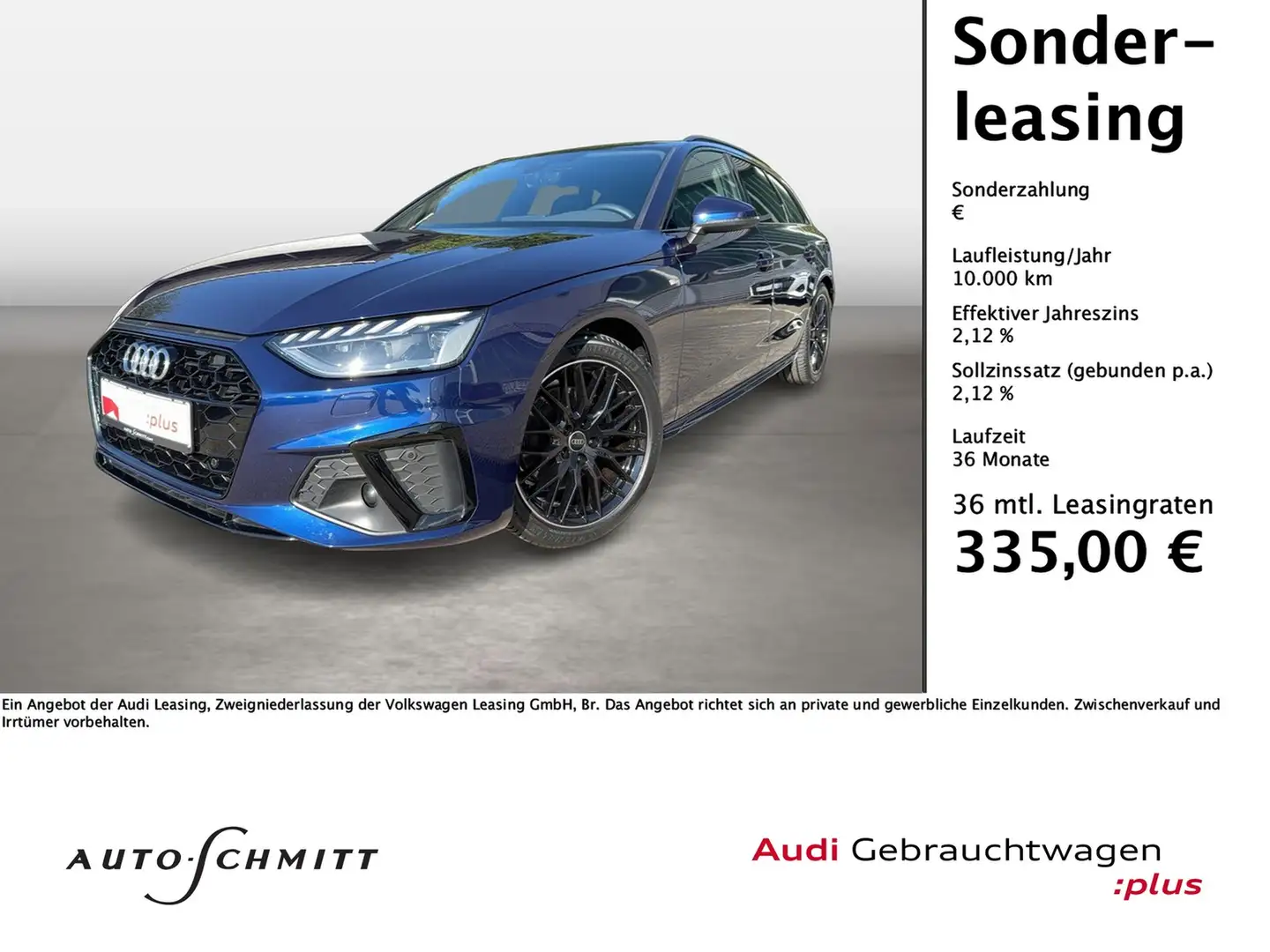 Audi A4 Avant 35 TFSI S-tronic S line LED Navi Kamera Bleu - 1