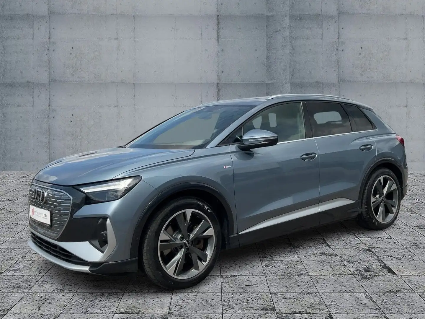 Audi Q4 e-tron 50 QU S-LINE LED+NAV+SONOS+HuD+RFK+ACC Blau - 2