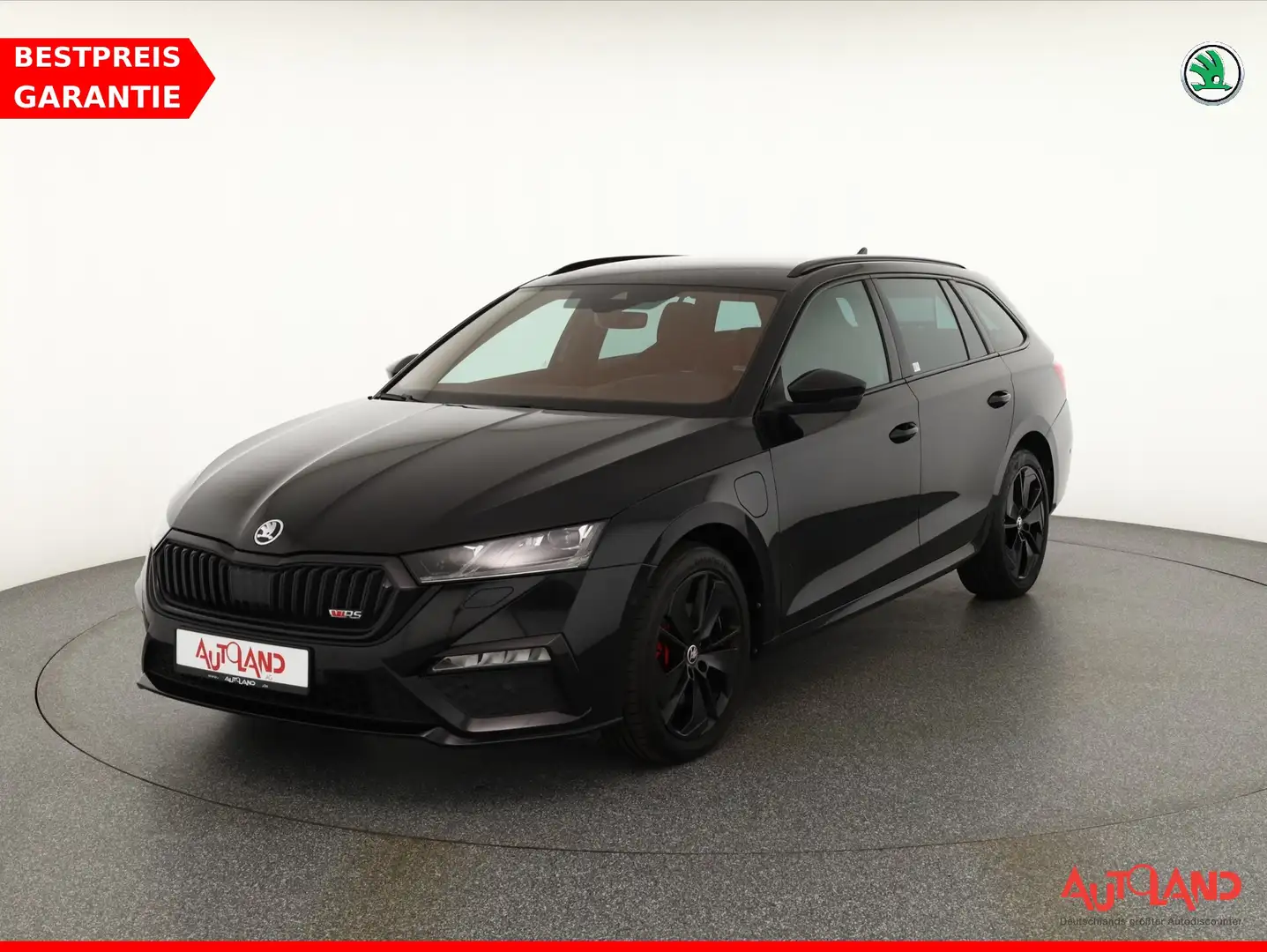 Skoda Octavia Combi 1.4 TSI iV DSG RS Standheizung DAB Schwarz - 1