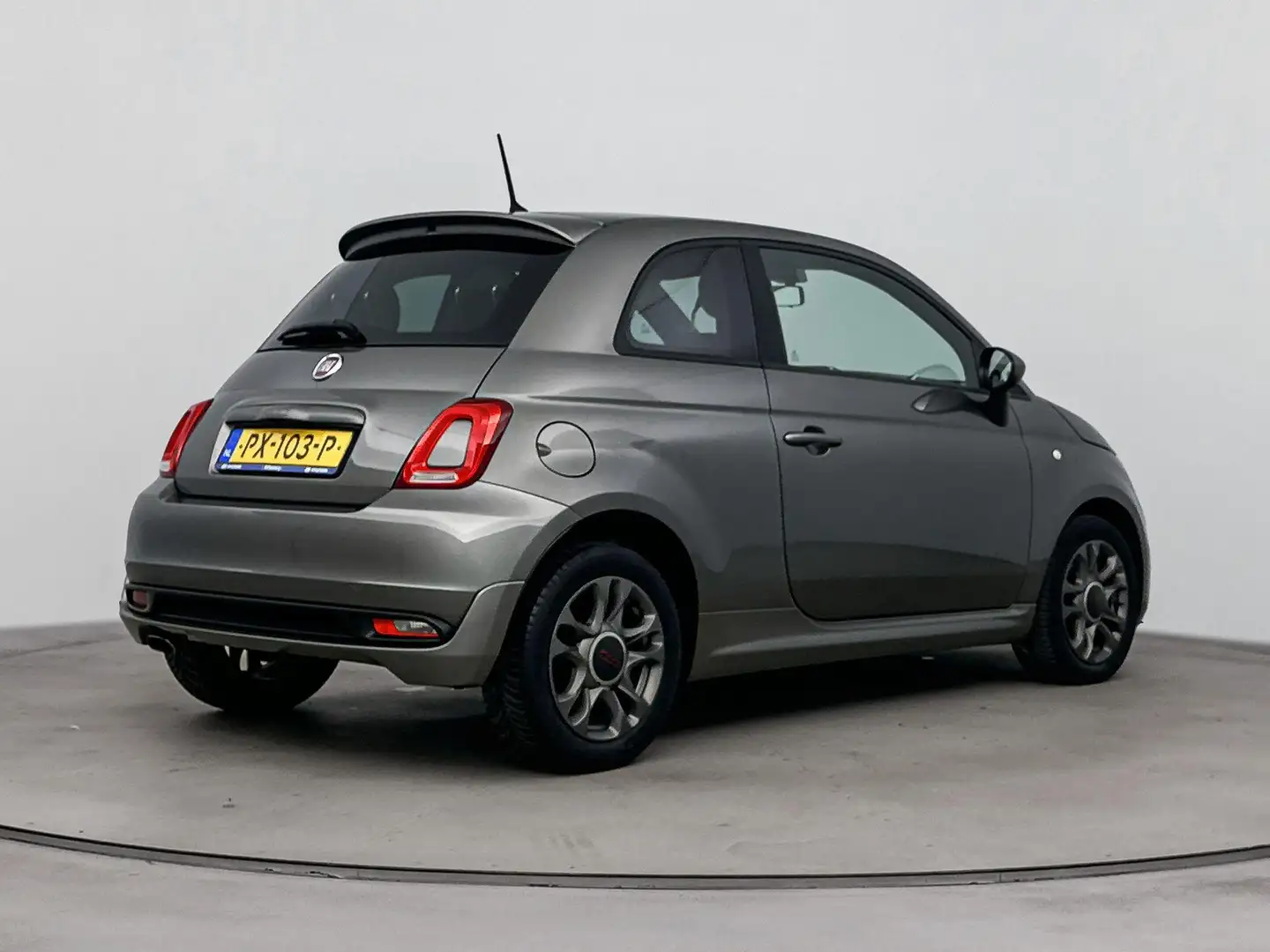 Fiat 500 TWINAIR TURBO SPORT | U CONNECT NAVI via APPLE CAR Gris - 2