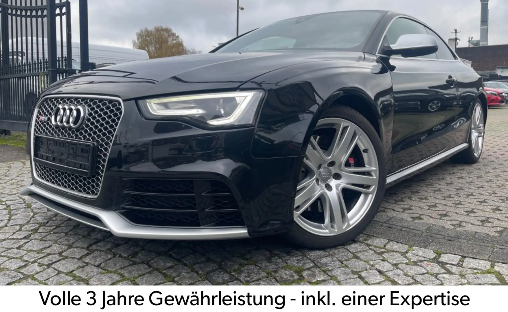 Audi RS5 4.2 QUATTRO NAVI-AUTOMA-KAMERA-ALCANTARA-SHZ Černá - 1