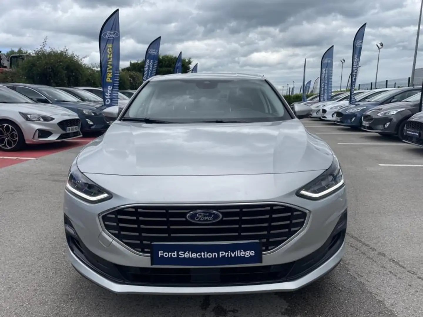 Ford Focus 1.0 Flexifuel mHEV 125ch Titanium X Business Gris - 2