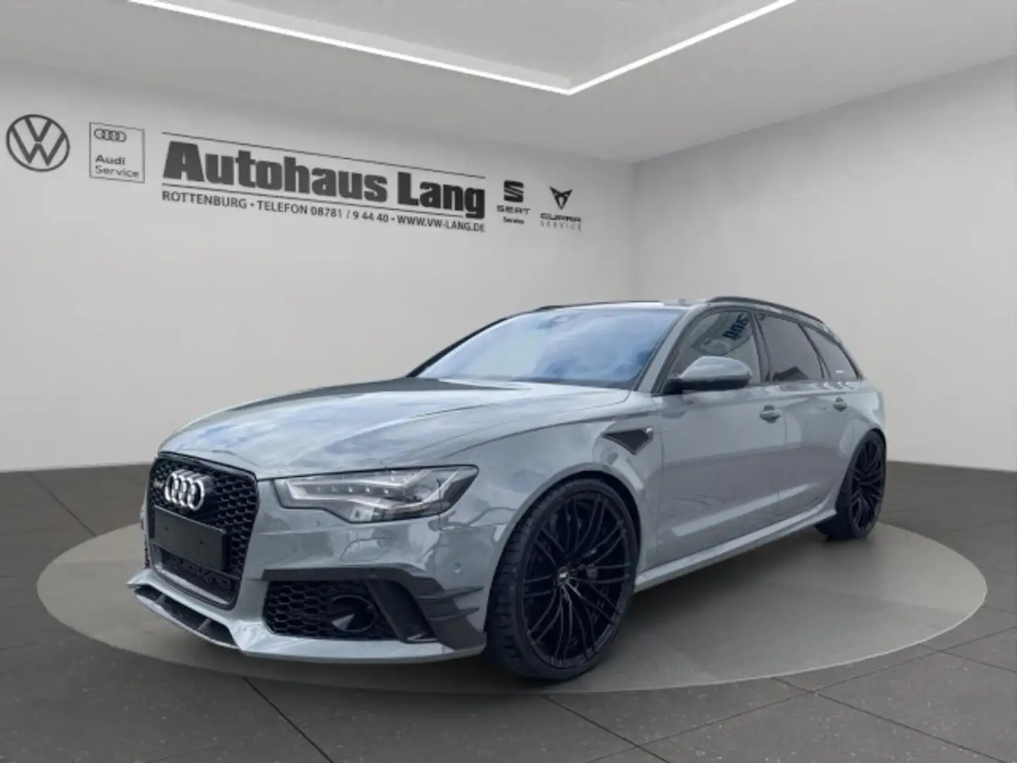 Audi RS6 Avant 4.0 TFSI quattro ABT Tuning VOLL Klima Grau - 2