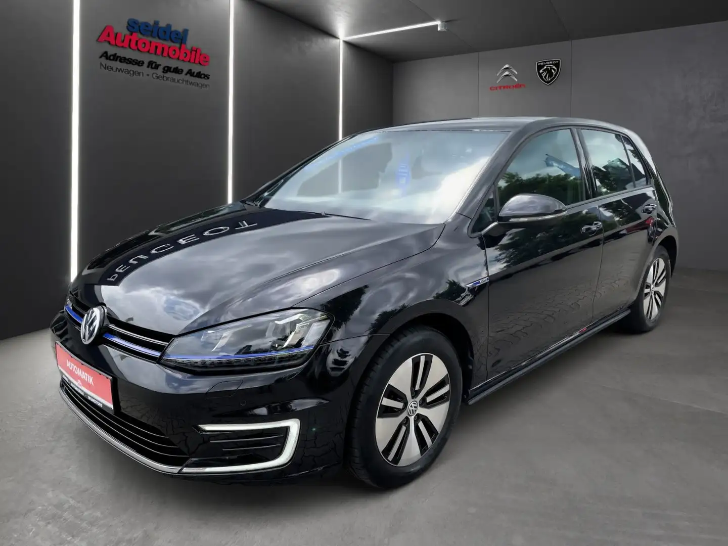 Volkswagen Golf VII 1.4 TSI Plug-In Hybrid GTE, AHK, 1.HD Zwart - 1