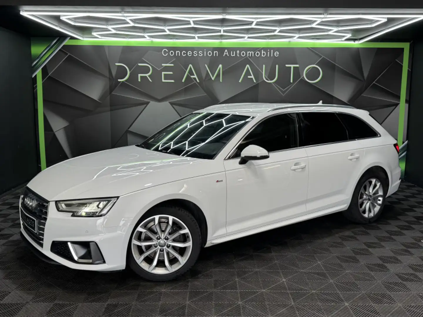 Audi A4 35 TDI 150CH S LINE S TRONIC 7 EURO6D-T Blanc - 1