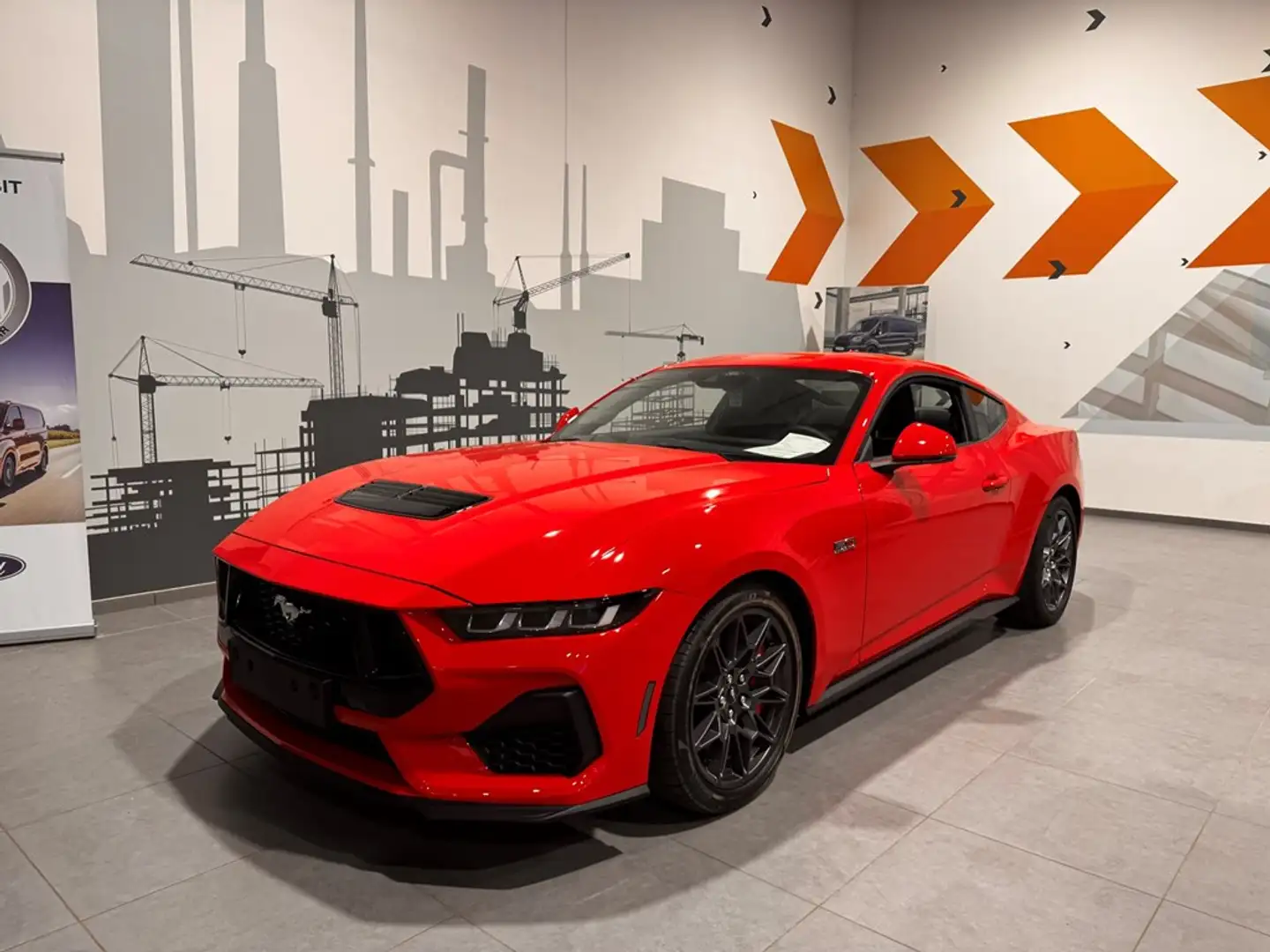 Ford Mustang Coupé - 5.0 V8 446 pk - Automaat Червоний - 1