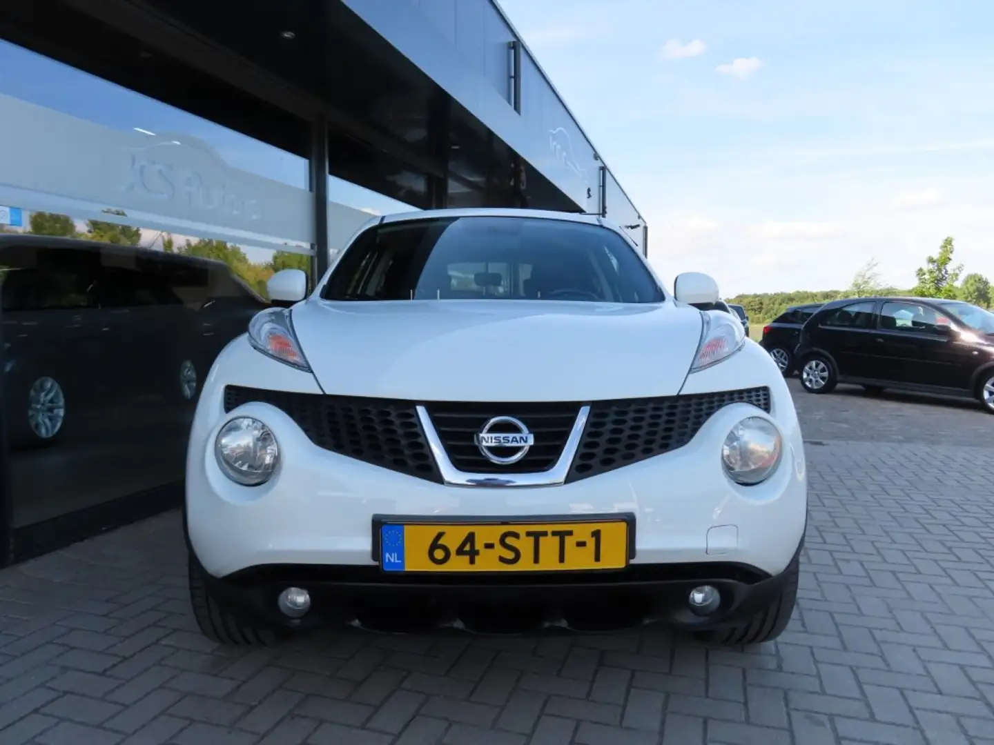 Nissan Juke 1.6 DIG-T Acenta Ecc Cruise 19 Inch 190 Pk 2011 Weiß - 2