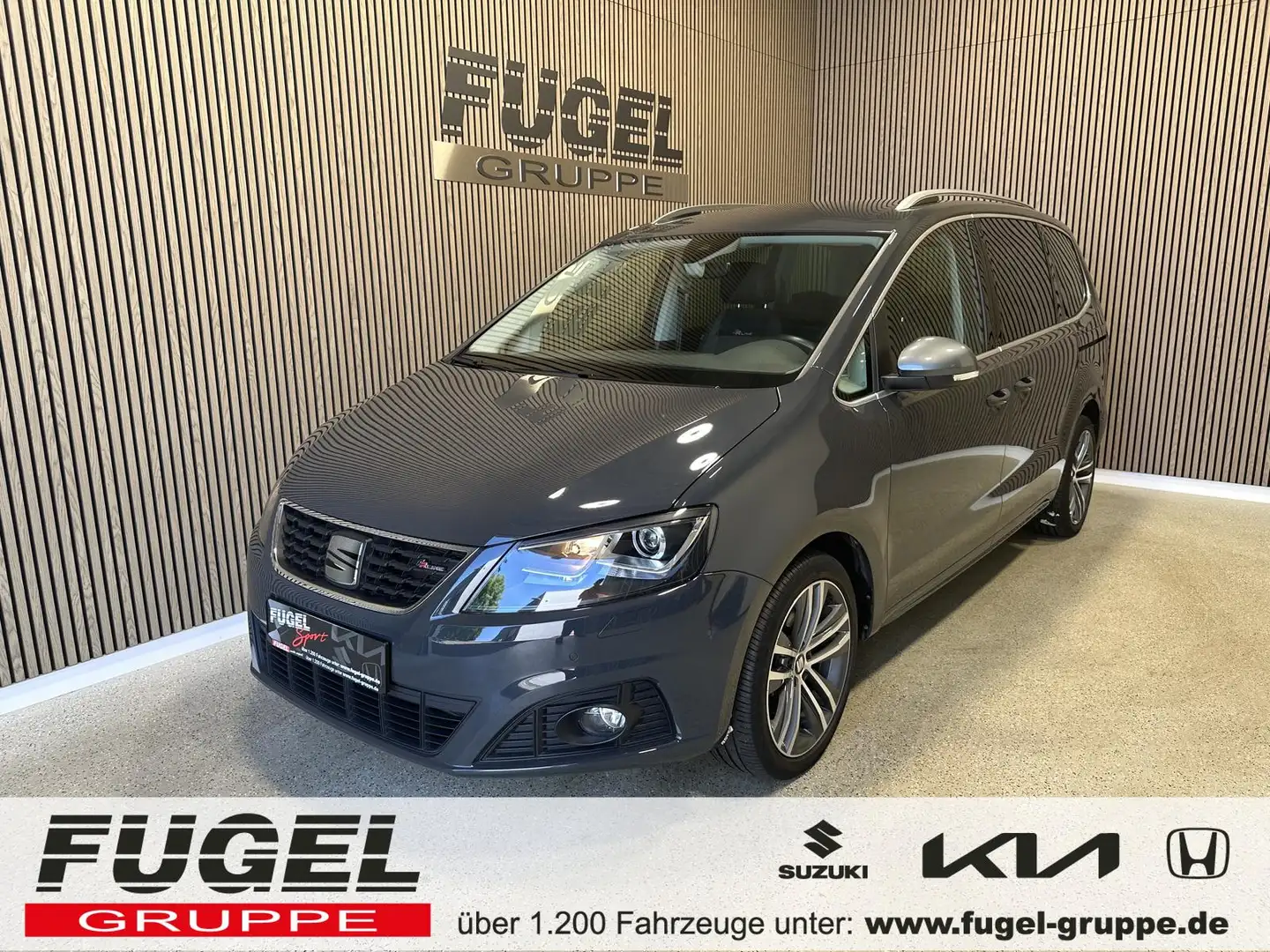 SEAT Alhambra 1.4 TSI FR-Line 7-Sitzer|PDC|AHK|Navi|Xen.|Winter Gris - 1