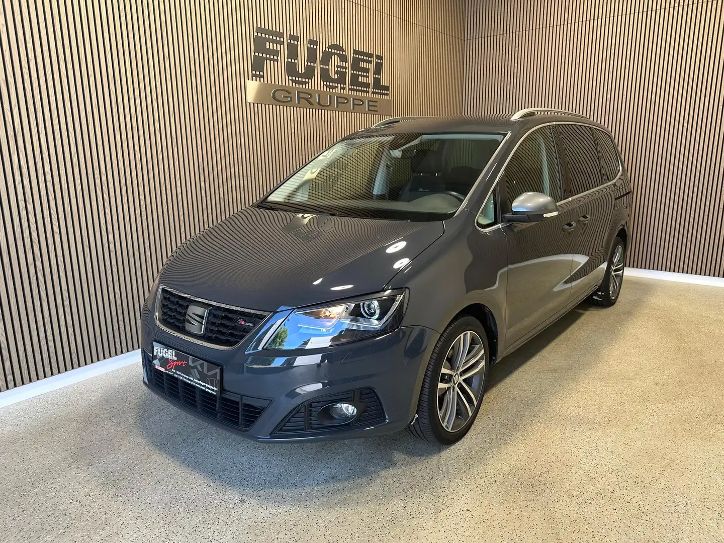 SEAT Alhambra 1.4 TSI FR-Line 7-Sitzer|PDC|AHK|Navi|Xen.|Winter Gris - 2