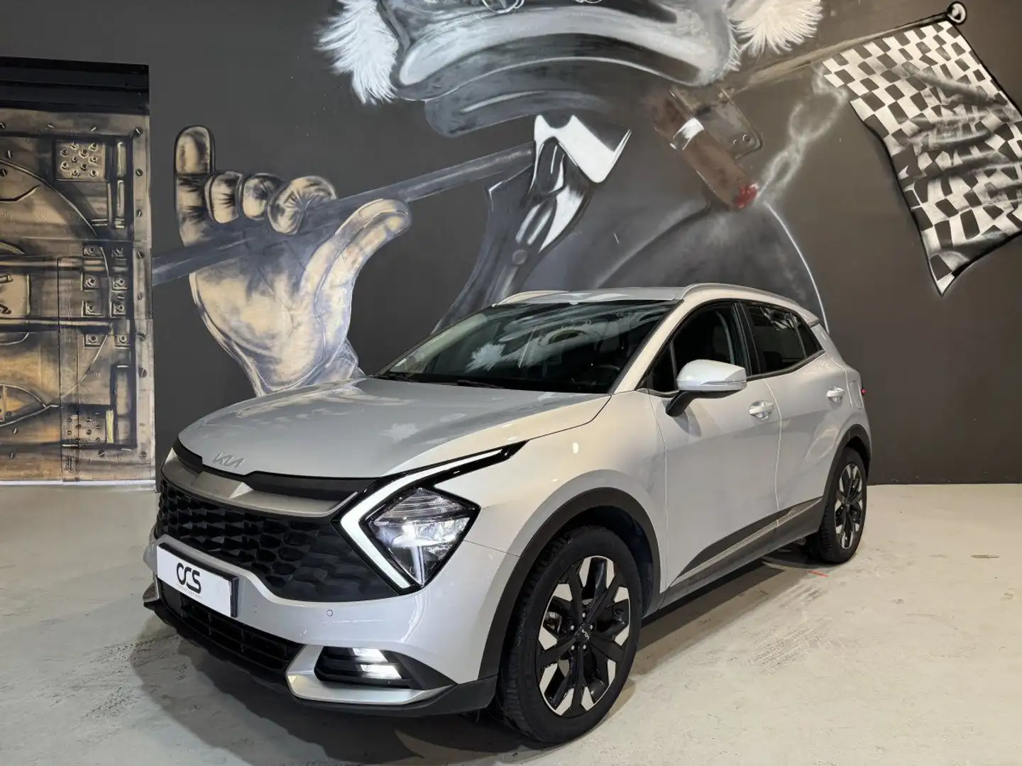 Kia Sportage 1.6 T-GDI 265 PHEV AUTO 4WD ACTIVE BUSIN Gris - 2