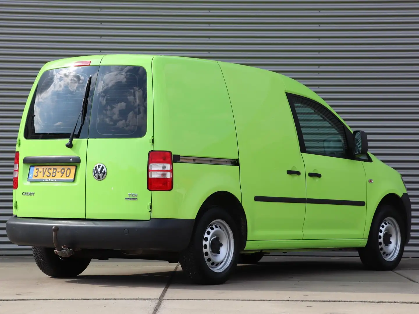 Volkswagen Caddy 1.6 TDI BMT *Airco*Trekhaak*Cruisecontr.* Groen - 2