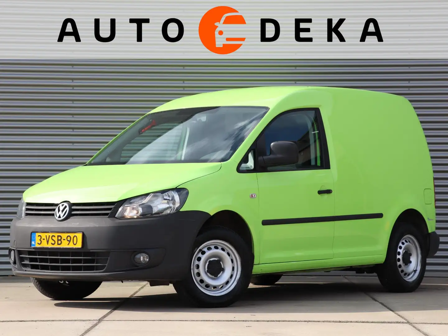 Volkswagen Caddy 1.6 TDI BMT *Airco*Trekhaak*Cruisecontr.* Groen - 1