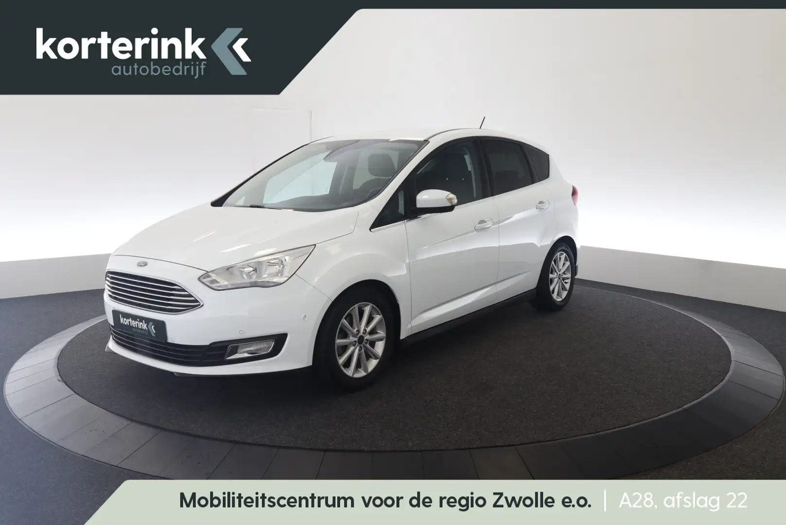 Ford C-Max 1.0 Titanium Blanc - 1