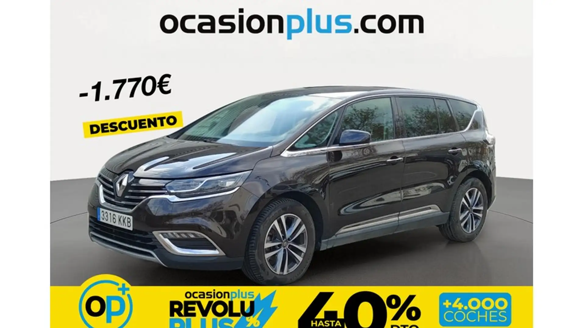 Renault Espace 1.6dCi TT Energy Zen EDC 118kW Marrón - 1