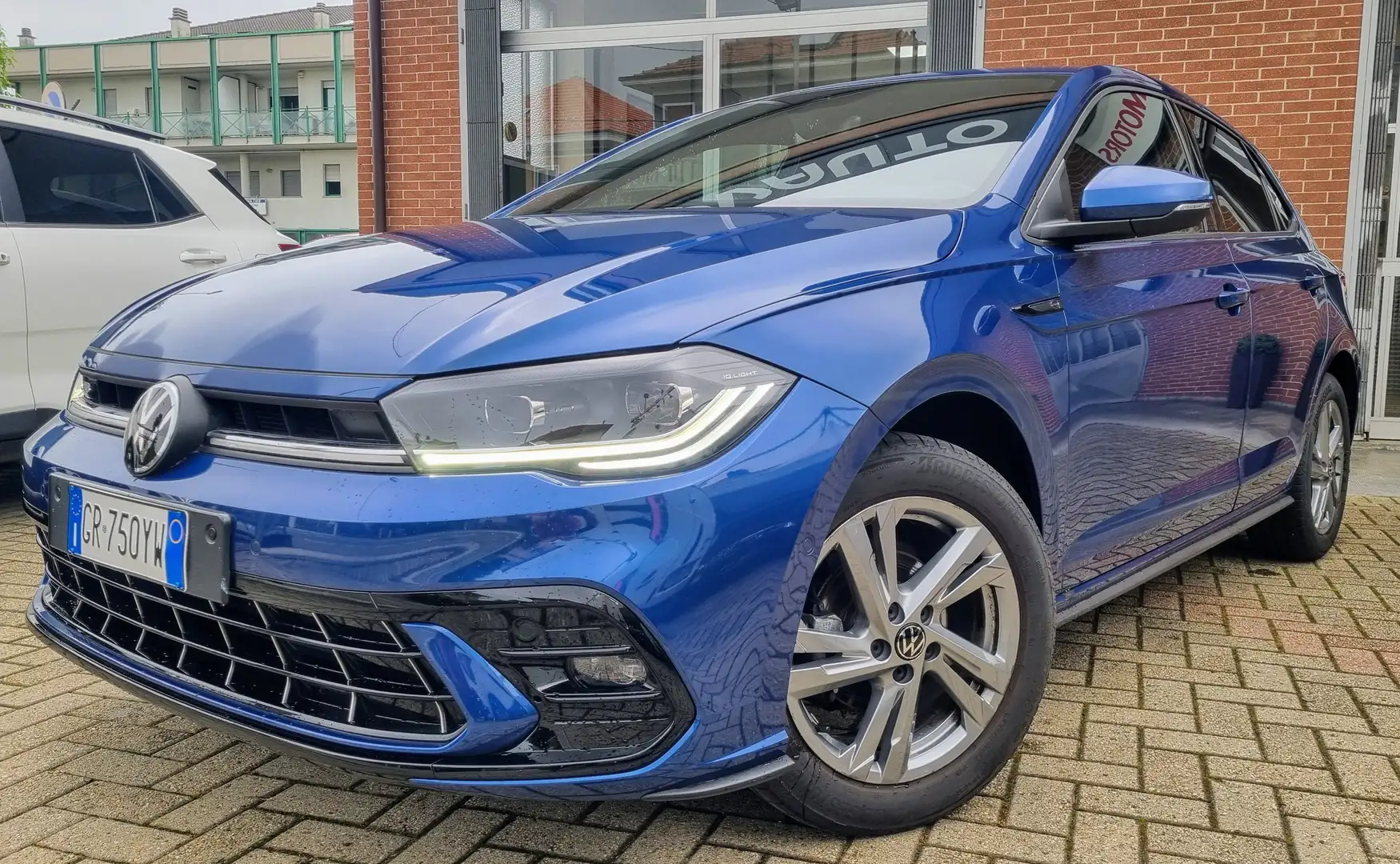 Volkswagen Polo 1.0 tsi R-Line 95cv CLIMA BIZONA, RETROCAMERA Blu/Azzurro - 1