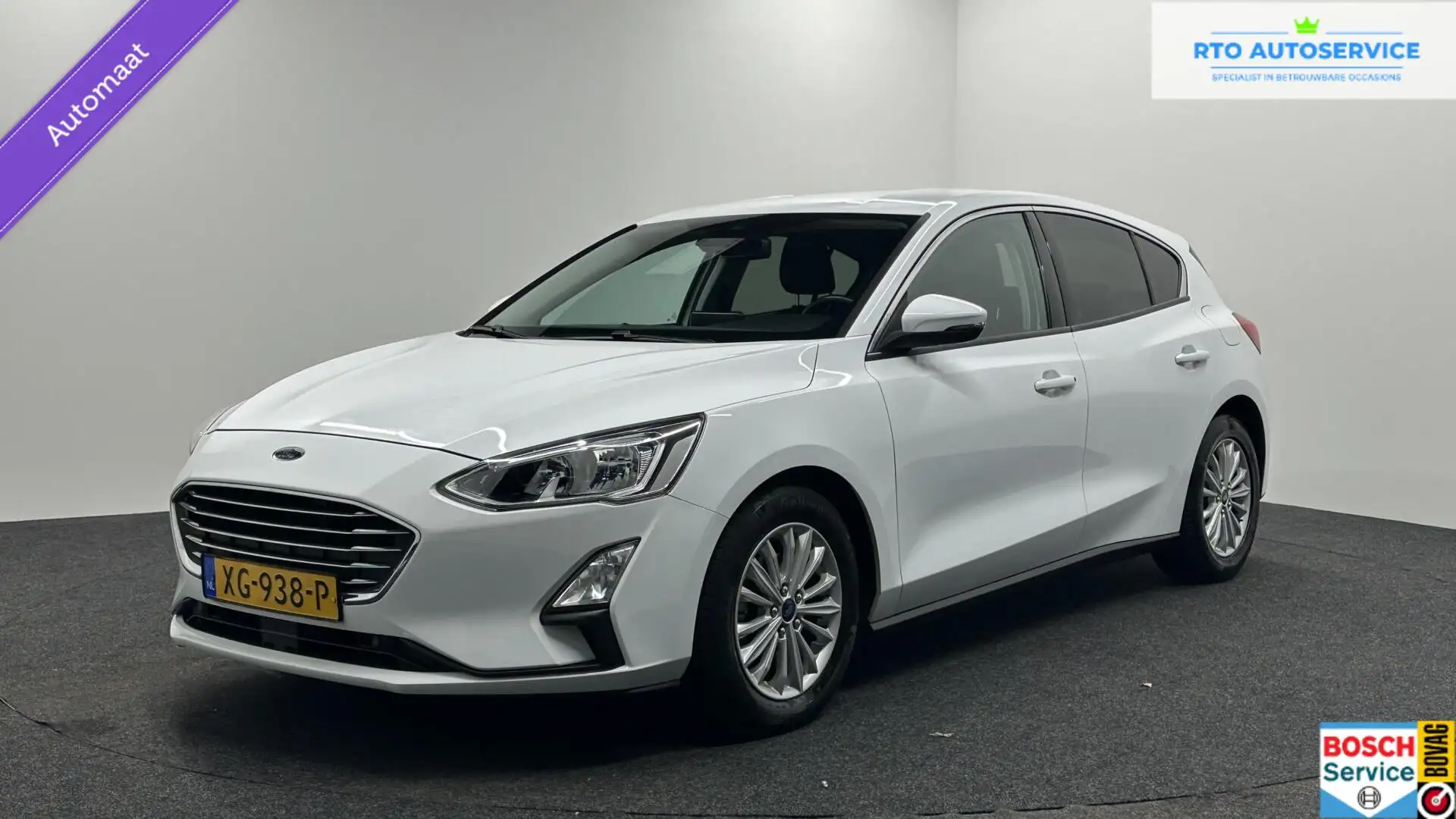 Ford Focus 1.0 EcoBoost Titanium Business ECC NAVI CARPLAY CR Weiß - 1