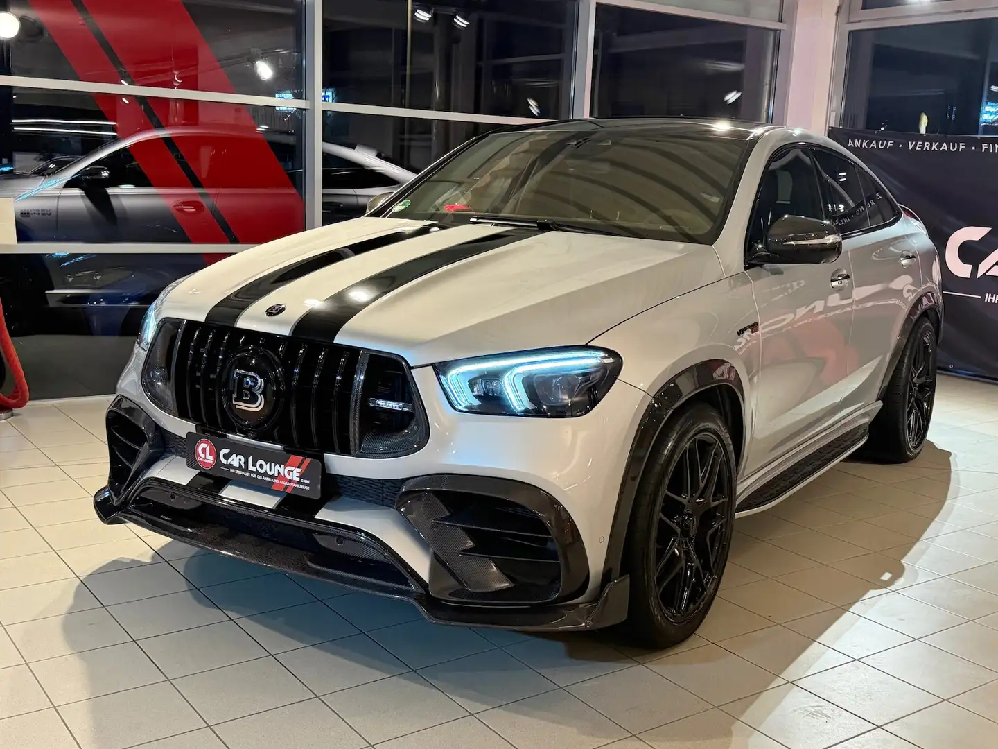 Mercedes-Benz GLE 63 AMG 4Matic+ Coupe BRABUS |Carbon|Garantie| Argent - 1
