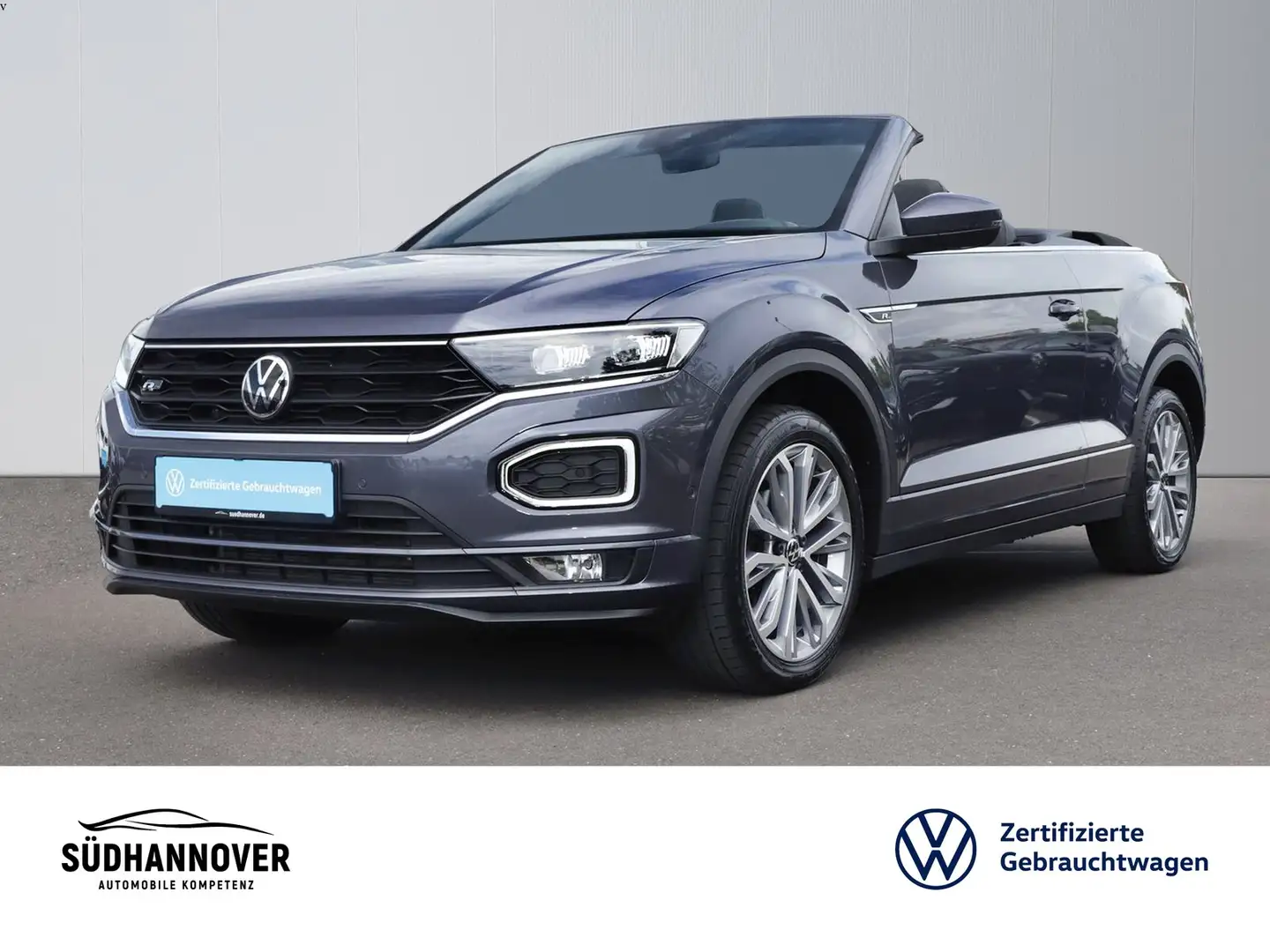 Volkswagen T-Roc Cabriolet R-Line 1.5 TSI NAVI+LED+SHZ+PDC Grau - 1
