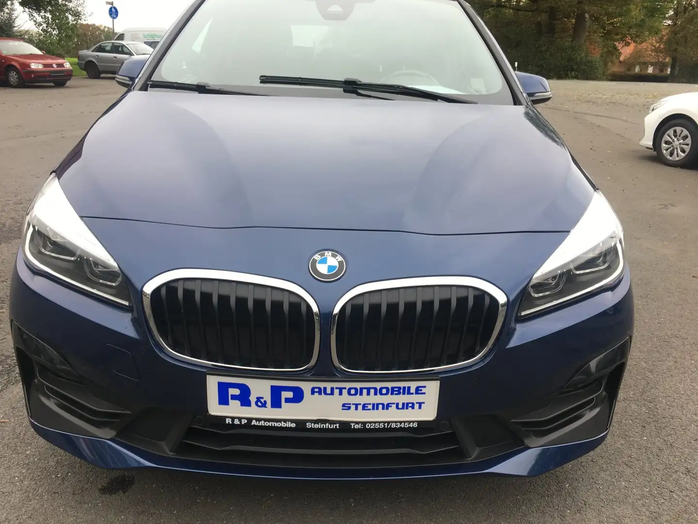 BMW 218 d Gran Tourer , 7-Sitzer EU6d Advantage (EURO 6d) Bleu - 2