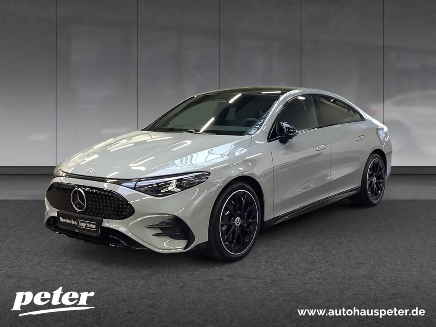 Mercedes-Benz CLA 350 4MATIC mit EQ Technologie AMGLINE+NIGHT+ Gris - 1