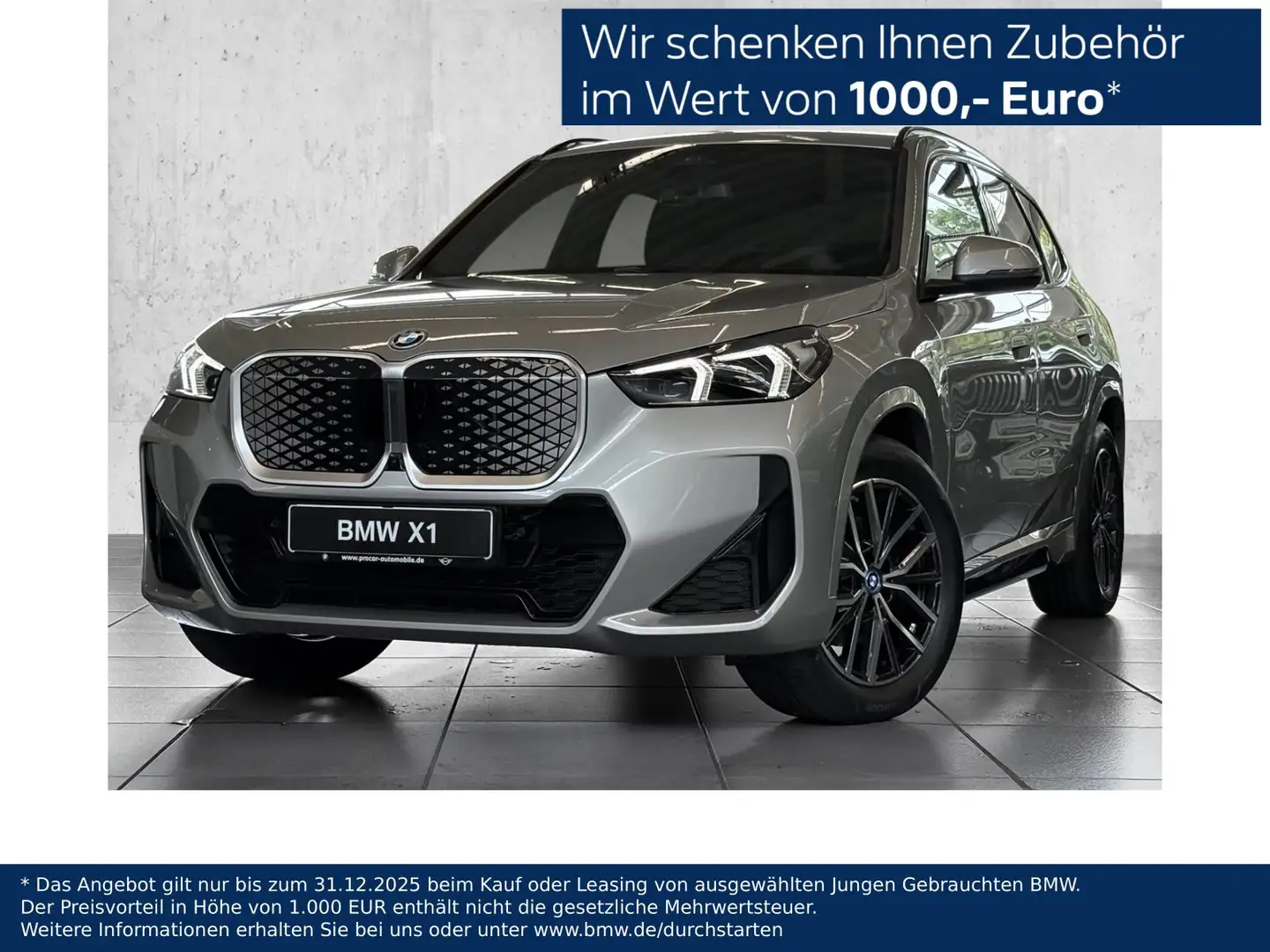 BMW iX1 eDrive20 M Sport DA+ PA+ H/K HuD Gris - 1