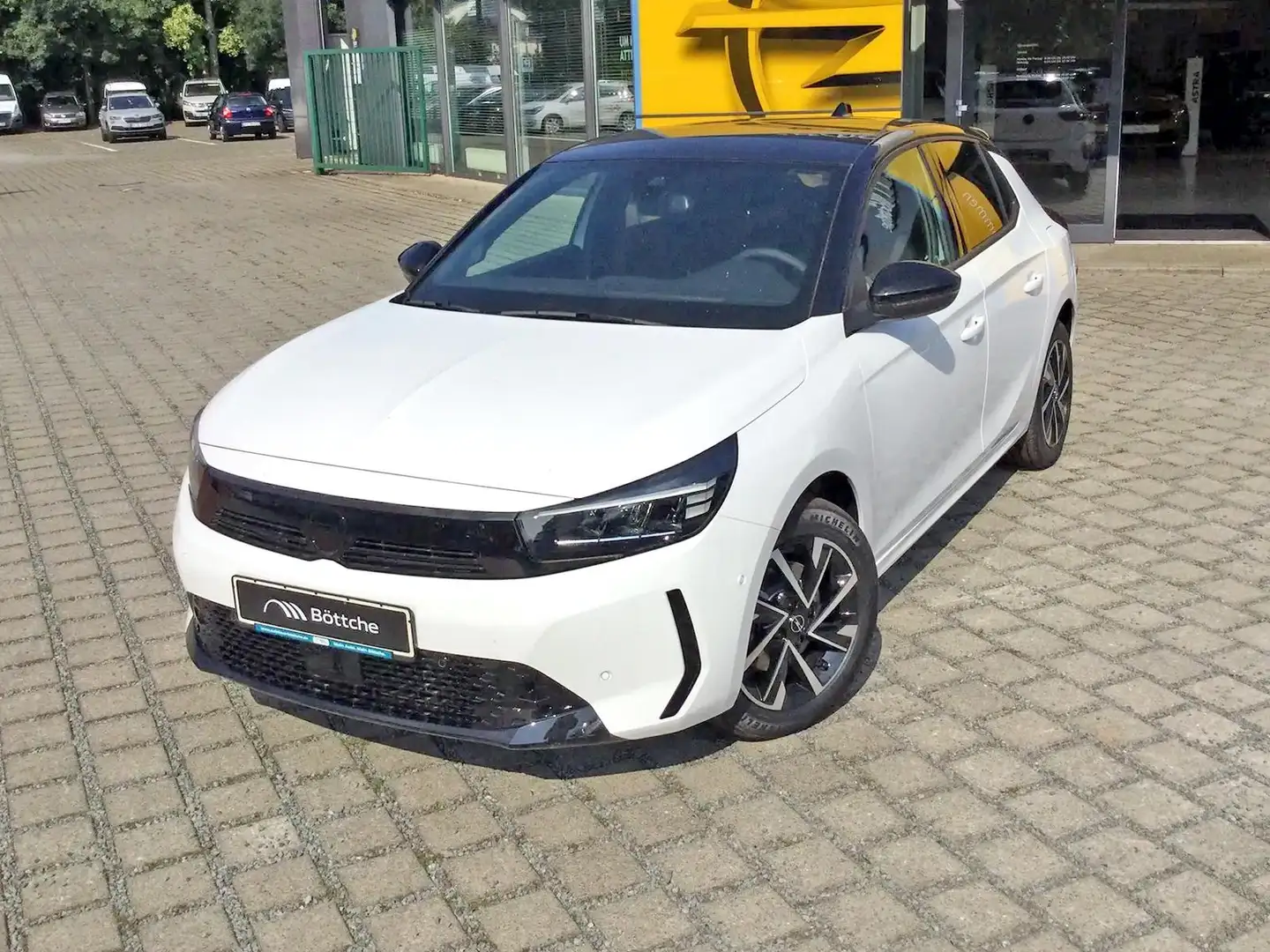 Opel Corsa 5trg GS Line Mild-Hybrid AT/LED/Navi/Shz/180°Kamer Weiß - 2