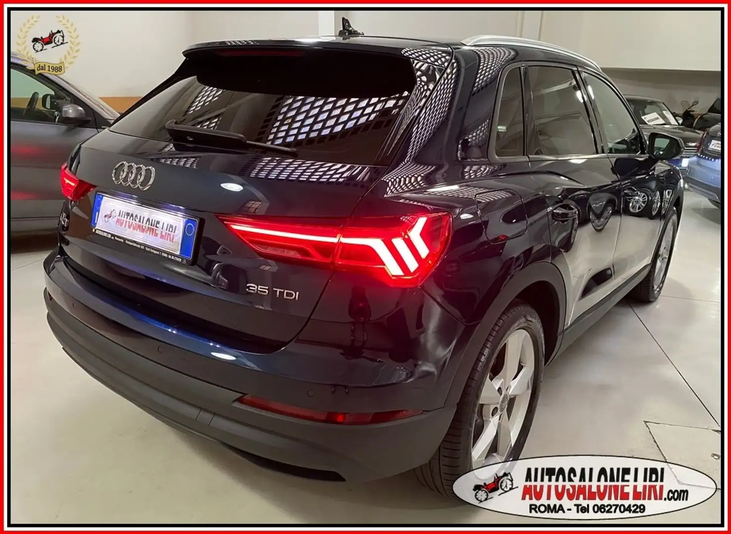 Audi Q3 35 2.0 Tdi 150cv Business Advanced S-tronic Bleu - 2