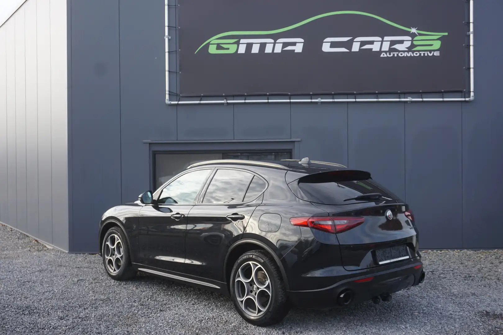 Alfa Romeo Stelvio 2.2 JTD B-Tech (EU6d-TEMP)-Aut.-Nav-Cam-Garantie Noir - 2