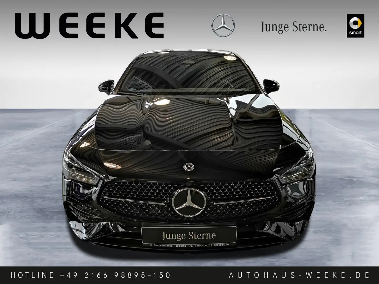 Mercedes-Benz CLA 250 4M Coupé AMG ADVANCE+NIGHT+BURMESTER+TWA Noir - 2