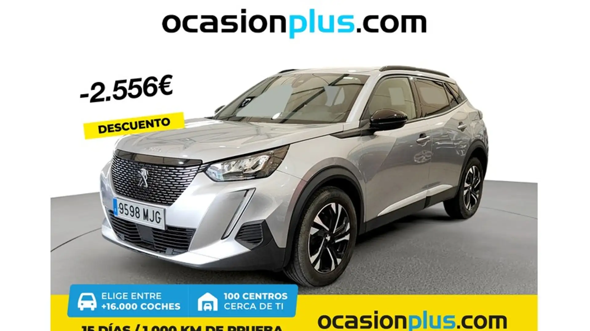 Peugeot 2008 1.2 PureTech S&S Allure 100 Grigio - 1