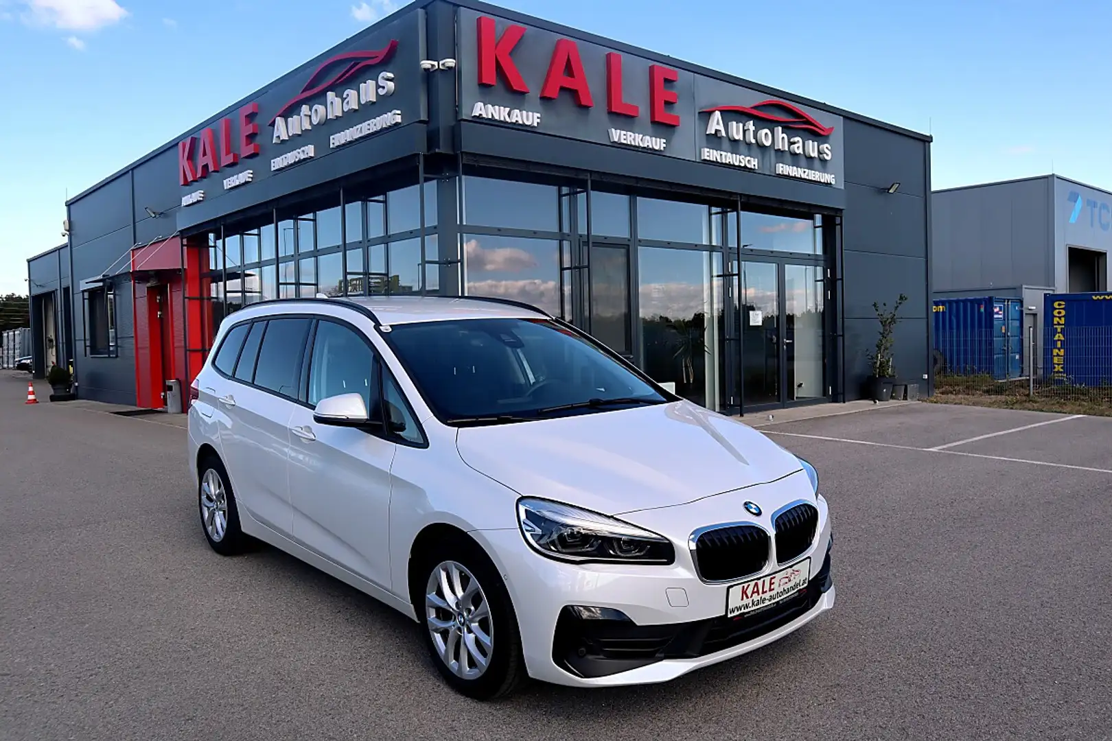 BMW 218 d Gran Tourer *1.Besitz*Navigation*R-Kamera*LED* Weiß - 1