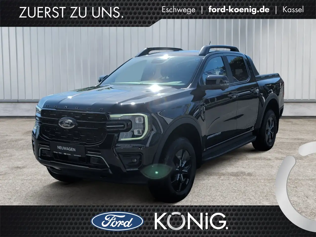 Ford Ranger DK Stormtrak Plug-In-Hybrid AHK+ACC+B&O Klima