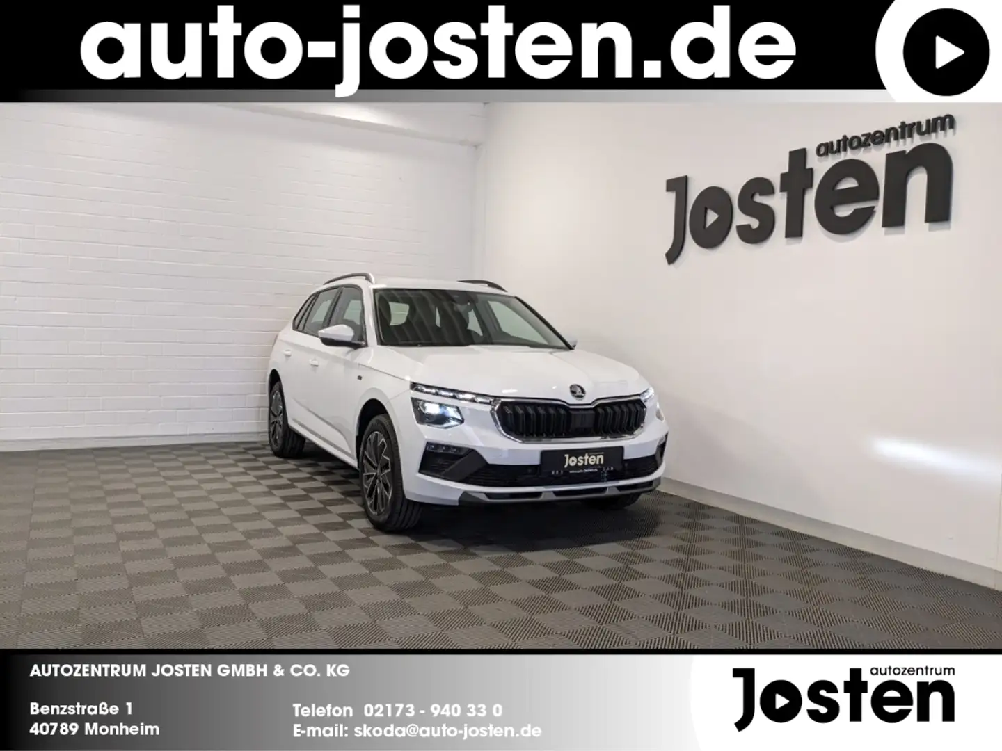 Skoda Kamiq Tour 1.5TSI AHK ACC virtual Cockpit+ LED Matrix-Be Blanc - 1