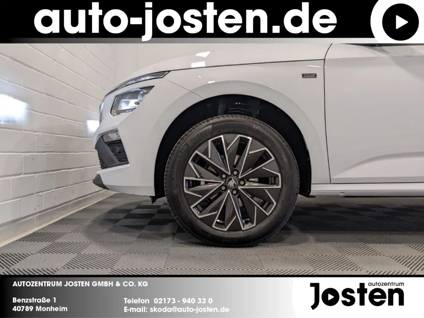 Skoda Kamiq Tour 1.5TSI AHK ACC virtual Cockpit+ LED Matrix-Be Blanc - 2