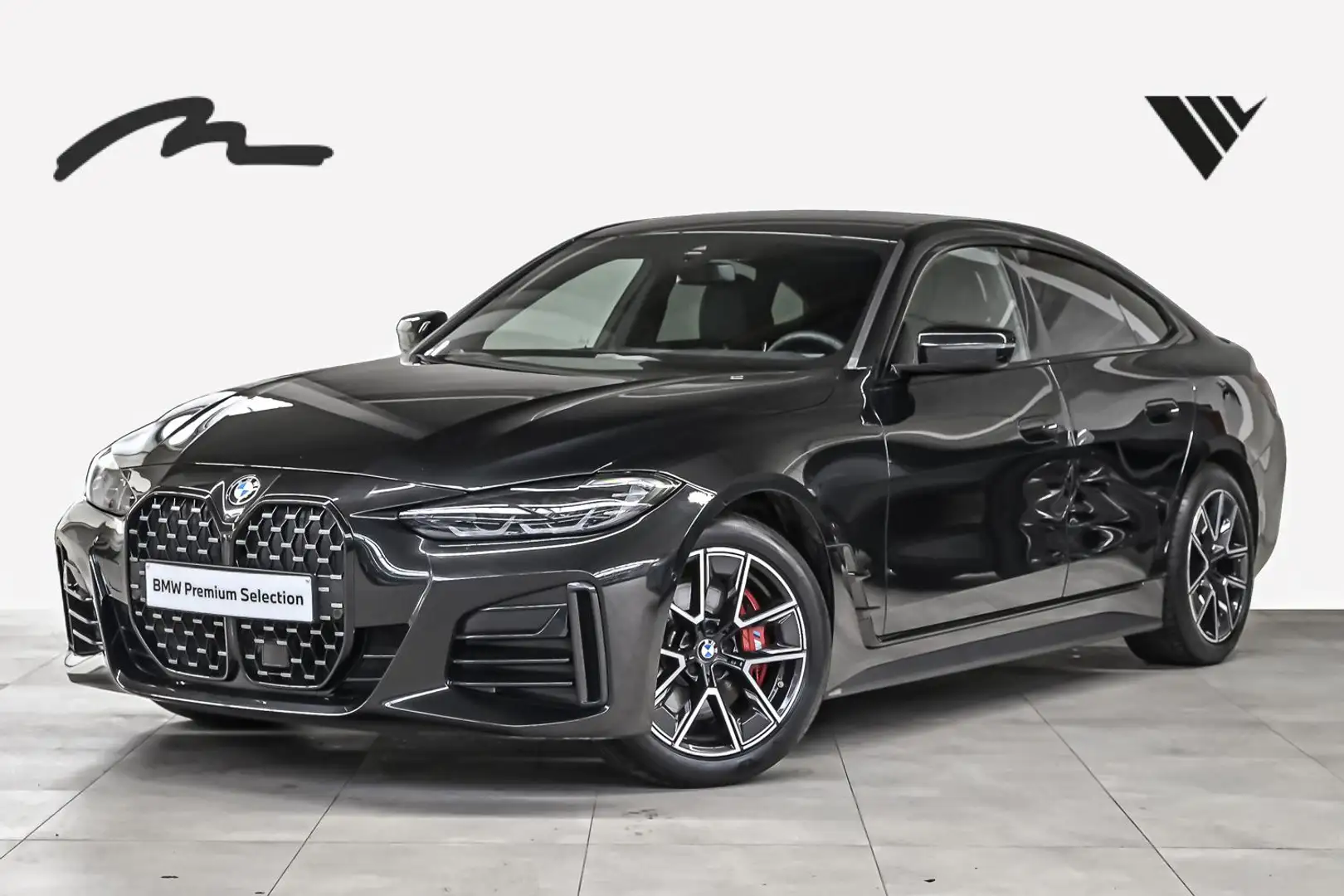 BMW 420 i*NEW PRICE:62.235*-2ans/jaar garantie Zwart - 1