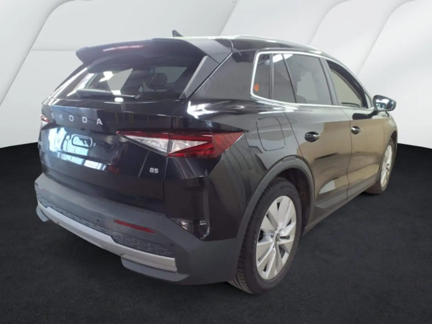 Skoda Elroq 85 Loft AHK Wärmepumpe Matrix SHZ Navi PDC Schwarz - 2