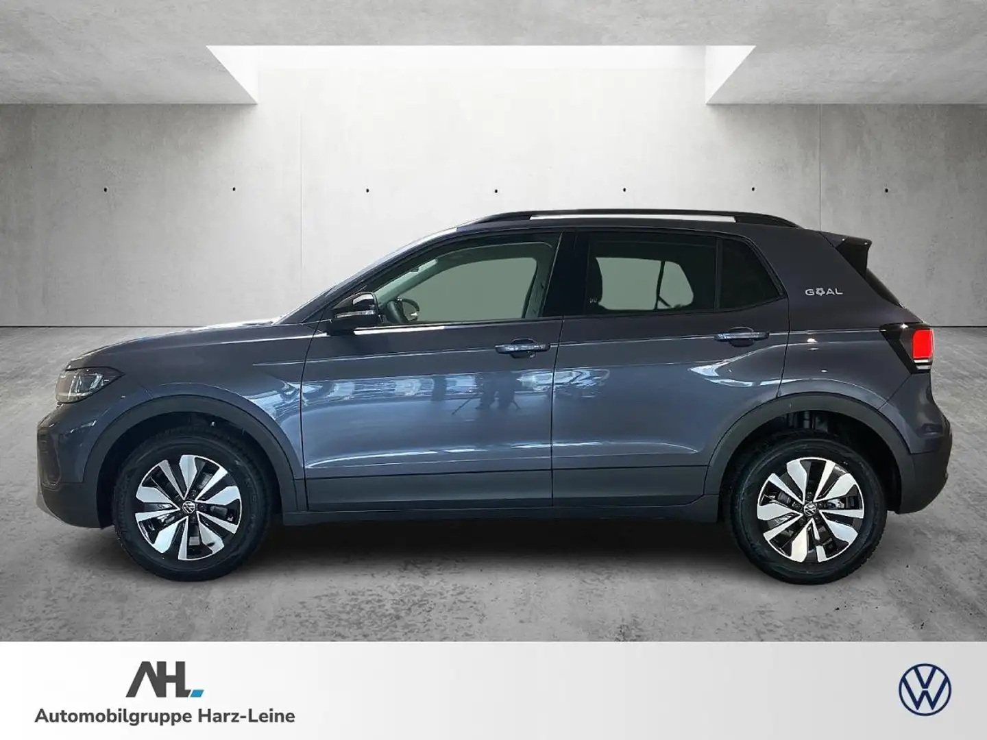 Volkswagen T-Cross 1.0 TSI Goal DSG AHK RFK Navi ACC Grau - 2