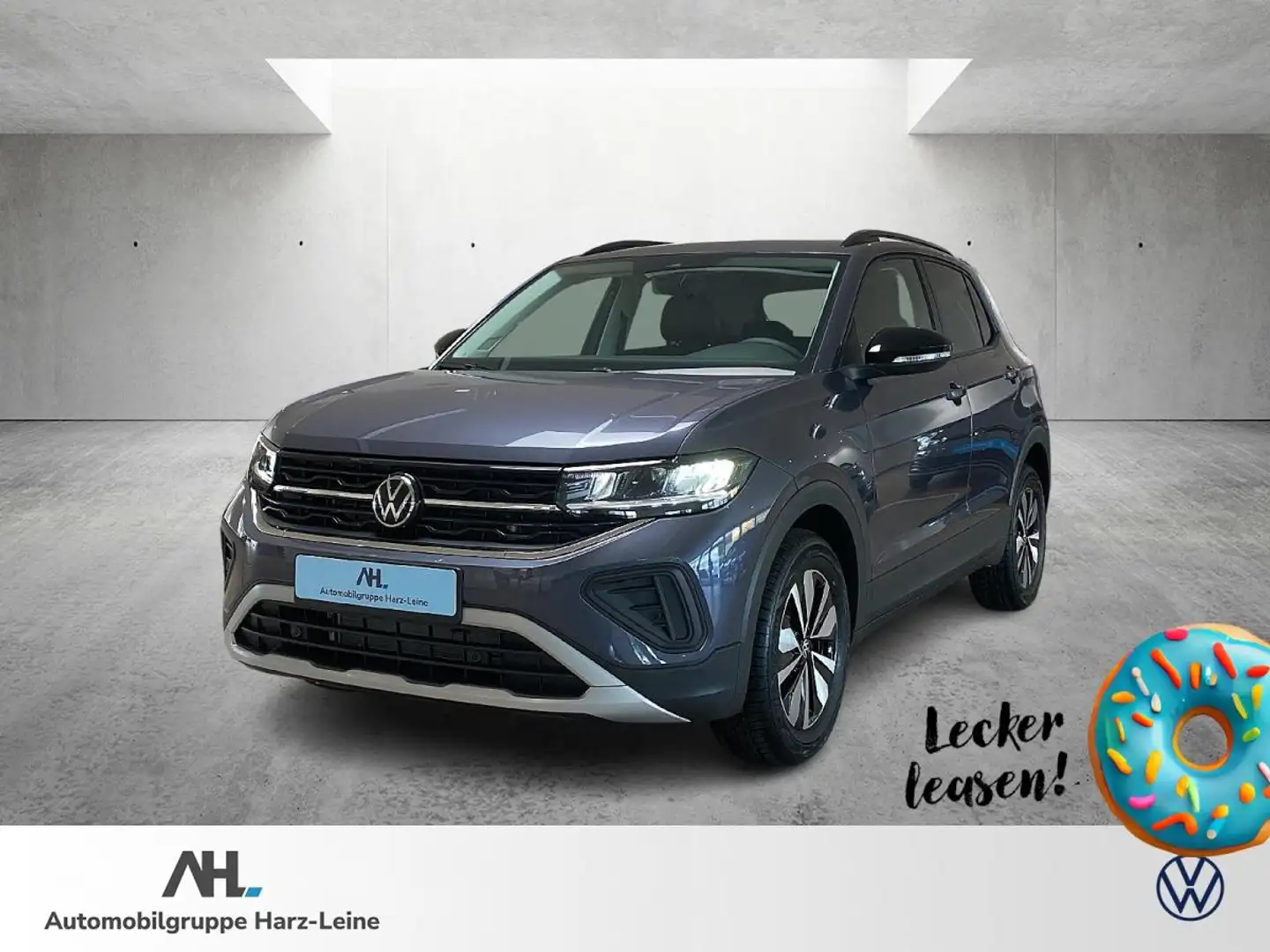 Volkswagen T-Cross 1.0 TSI Goal DSG AHK RFK Navi ACC Grau - 1