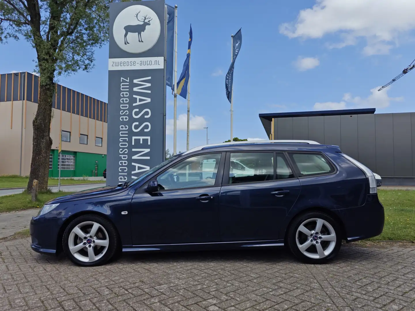 Saab 9-3 Sport Estate 1.8t 150pk Vector | Rijklaarprijs | T Blauw - 2