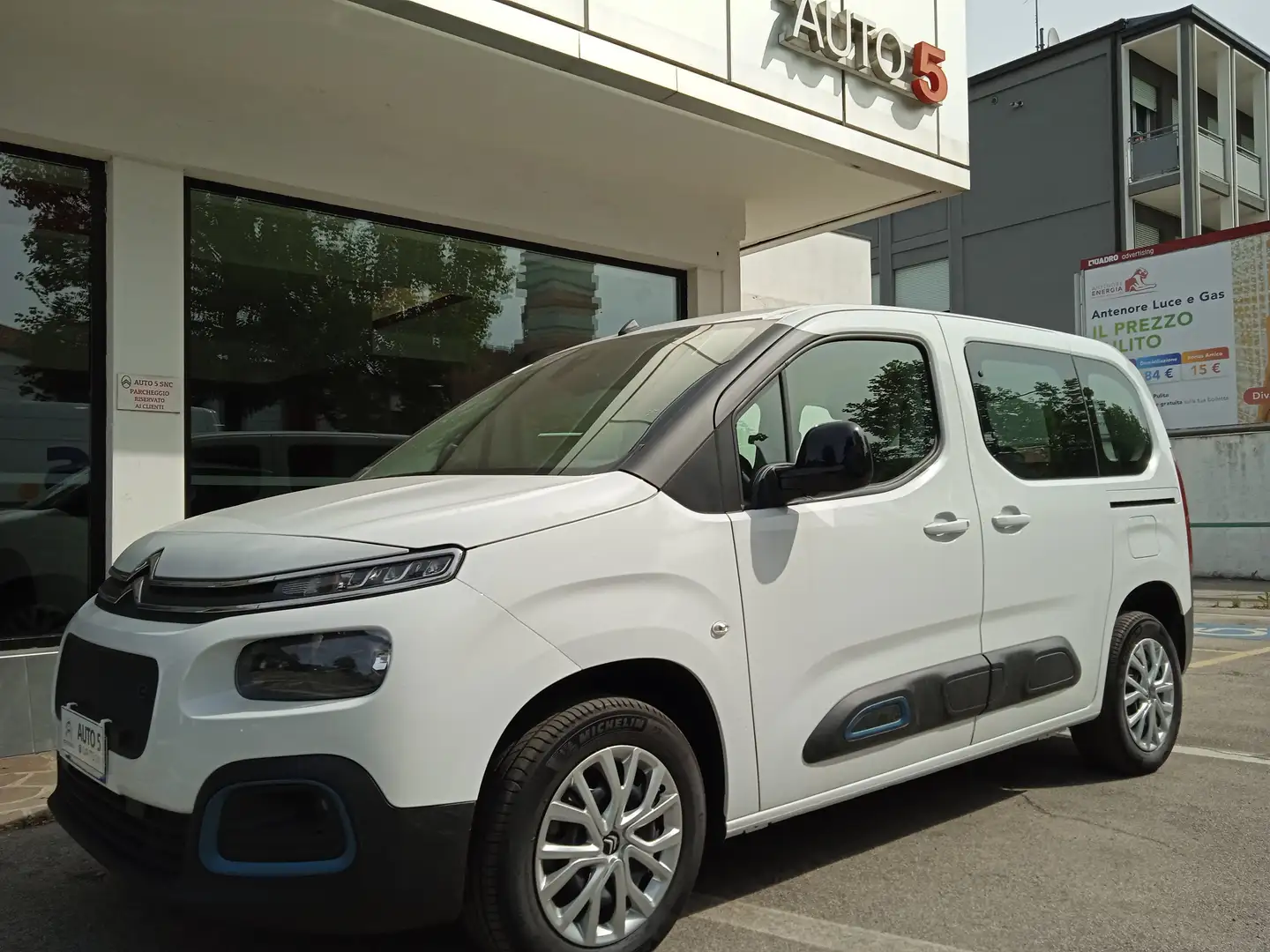Citroen Berlingo e-Berlingo e-Berlingo M Feel 50kw Bianco - 1