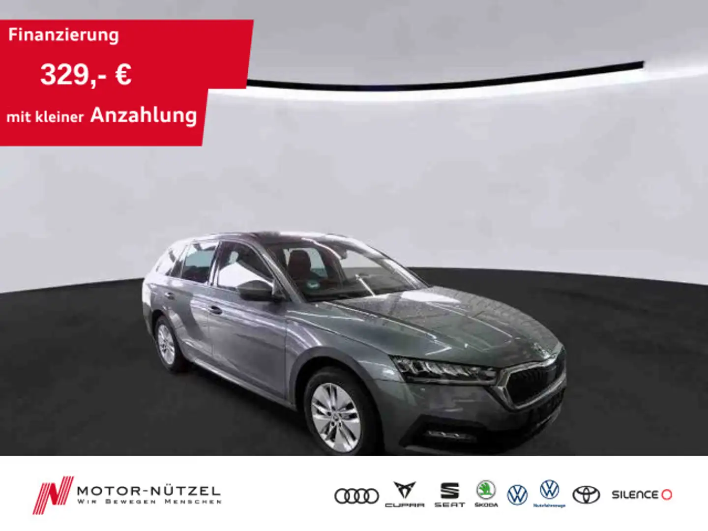 Skoda Octavia Combi 2.0 TDI DSG AMBITION LED+APP+SHZ Grau - 1