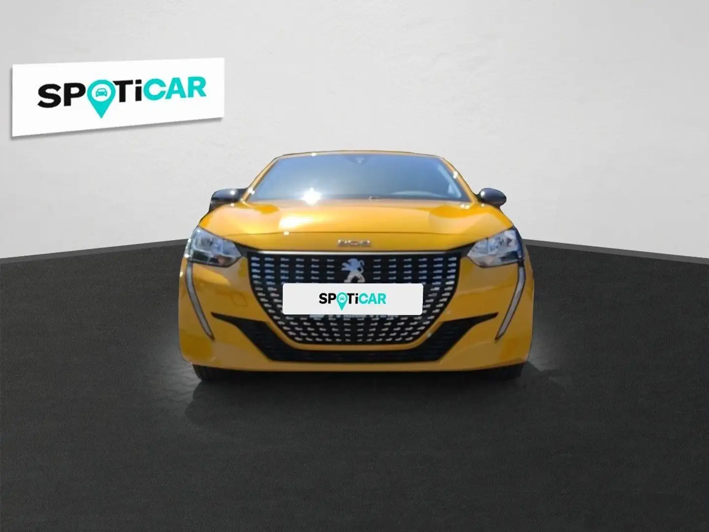 Peugeot 208 Active Pack Navi, Klima, Spurhalteassistent Gelb - 2