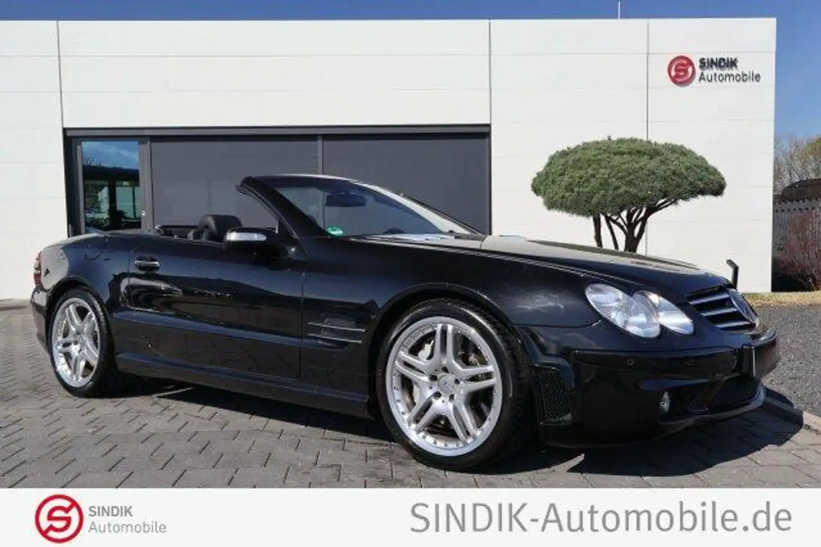 Mercedes-Benz SL 55 AMG "F1 Edition"-1.Hand-deutsches Fahrzeug Černá - 1