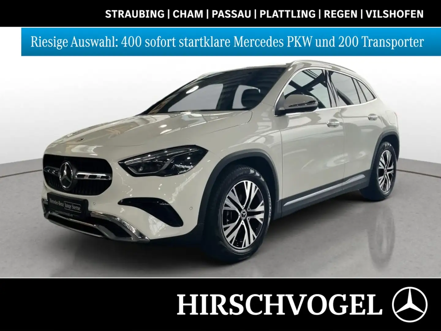 Mercedes-Benz GLA 180 Progressive Line+AHK+DISTR+KEYLESS+360°K Weiß - 1